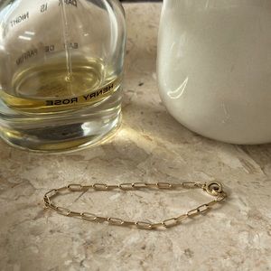 Gorjana 14K Solid Gold Mini Parker Bracelet